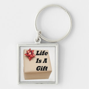 Porte-clés Key Chain Life Is A Gift