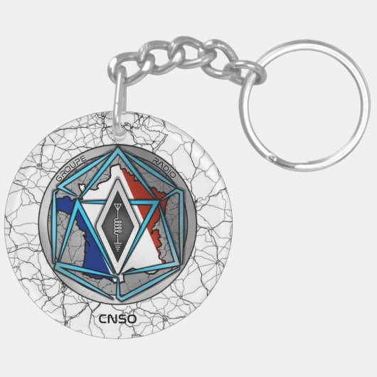 PORTE-CLÉS KEY-CHAIN RADIO (Dos gauche)