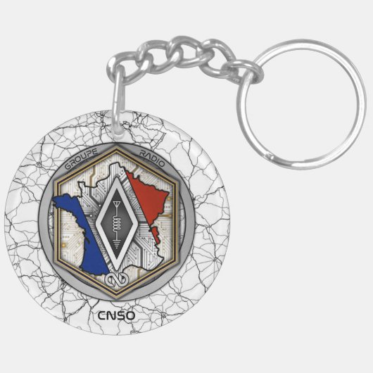 PORTE-CLÉS KEY-CHAIN RADIO 2025 (Dos gauche)