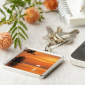 Porte-clés Key West Sunset, photo pittoresque, Porte - clé (Côté)