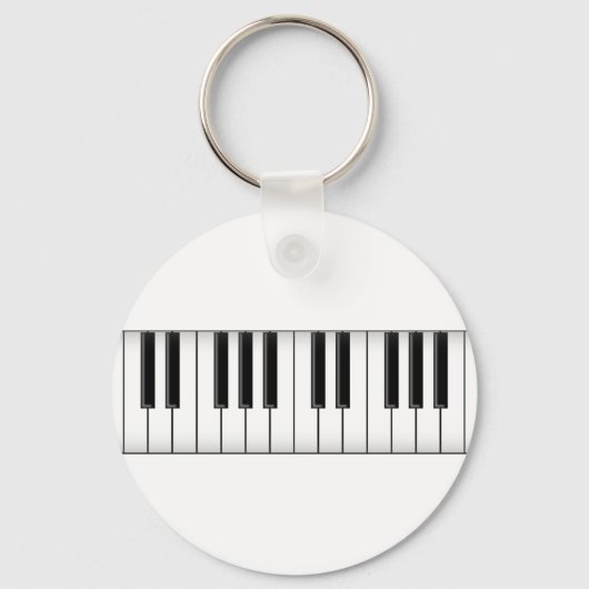 Porte-clés Keyboard / Piano Keys: (Recto)