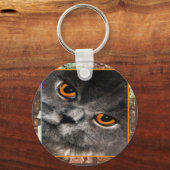 Porte-clés Keycahin des yeux de chat (Recto)