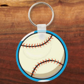 Porte-clés keychain de baseball (Recto)