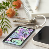 Porte-clés Keychain "Eyed Beast" (NOT HOLOGRAPHIC) (Devant droit)