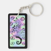Porte-clés Keychain "Eyed Beast" (NOT HOLOGRAPHIC) (Dos)