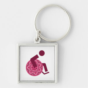 PORTE-CLÉS KEYCHAIN FOR DISABLE COMMUNITY