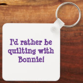 Porte-clés Keychain for Lupine and Laughter (Verso)