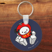Porte-clés Keychain - GO! Daruma Robot!! (Recto)