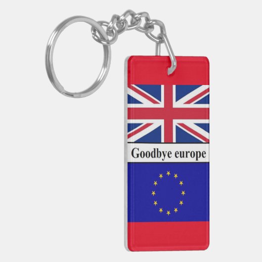 Porte-clés Keychain Goodbye Europe (Devant gauche)