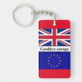 Porte-clés Keychain Goodbye Europe (Devant)