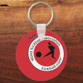 Porte-clés Keychain - Kickball Logo (Recto)