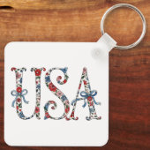 Porte-clés   Keychain Patriotic US 250th Anniversary Keychain (Verso)