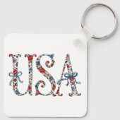 Porte-clés   Keychain Patriotic US 250th Anniversary Keychain (Dos)