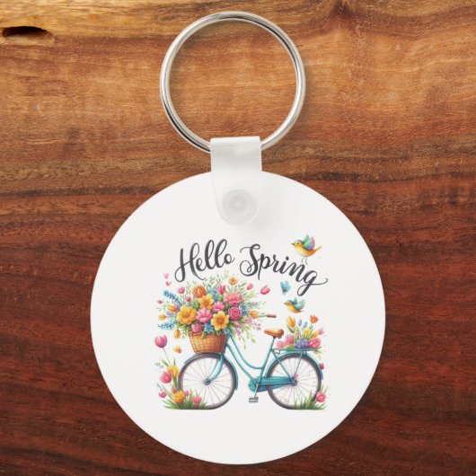 Porte-clés Keychain-Spring Floral Keychain (Verso)