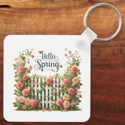 Porte-clés Keychain-Spring Floral Keychain (Verso)