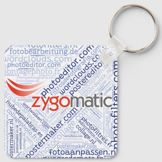 Porte-clés Keychain (square) (Dos)