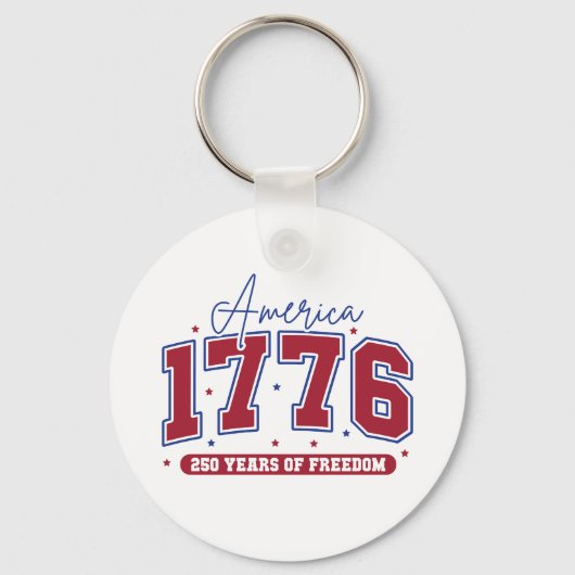 Porte-clés Keychain USA 250th Anniversary Patriotic Keychain (Recto)