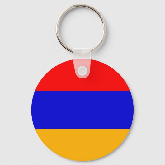 Porte-clés Keychain with Flag of Armenia (Recto)