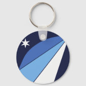 Porte-clés Keychain with Flag of Columbia, South Carolina (Recto)