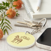 Porte-clés Keychain with horse (Devant Droit)