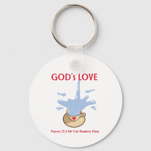 Porte-clés Keychain with scripture  (Recto)