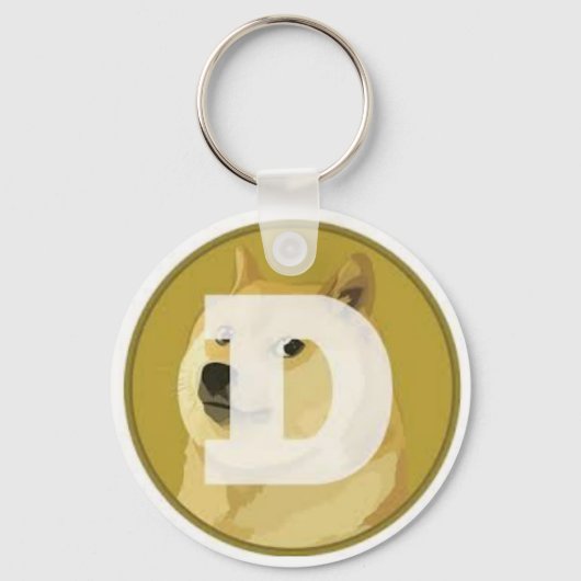 Porte-clés keys dogecoins (Recto)