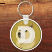 Porte-clés keys dogecoins (Recto)