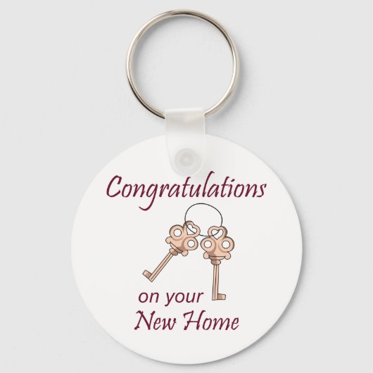 Porte-clés Keys for New Home (Recto)