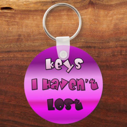 Porte-clés Keys I't Lost (Recto)