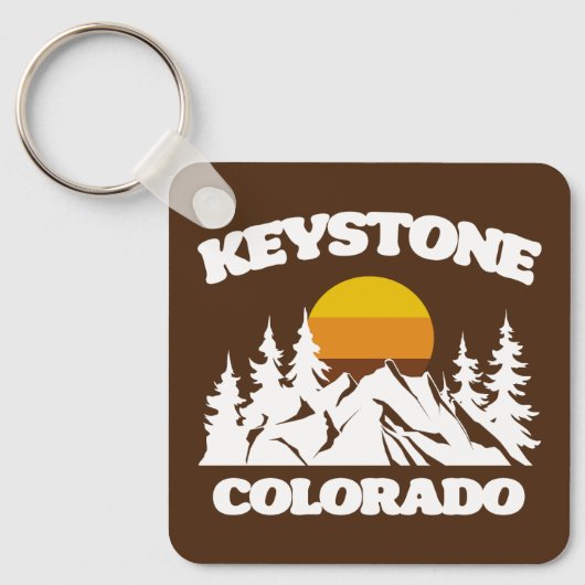 Porte-clés Keystone, Colorado (Recto)