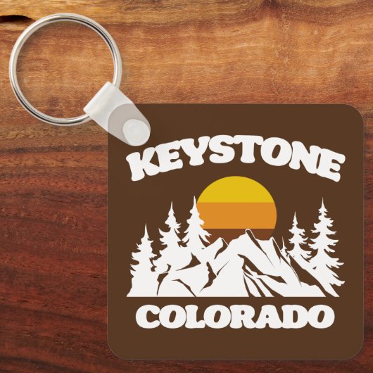 Porte-clés Keystone, Colorado (Recto)