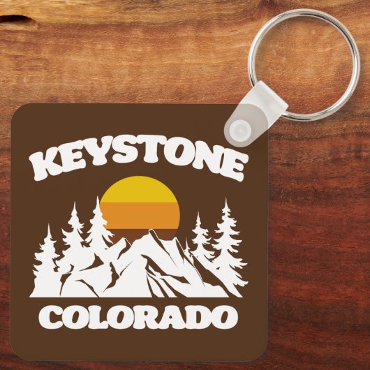 Porte-clés Keystone, Colorado (Verso)