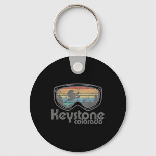Porte-clés Keystone Colorado Ski Mountain Retro Vacati