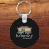 Porte-clés Keystone Colorado Ski Mountain Retro Vacati (Recto)
