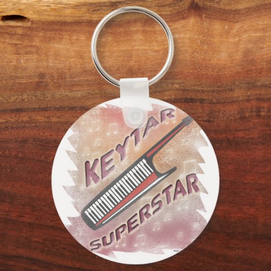 Porte-clés Keytar Superstar (Recto)