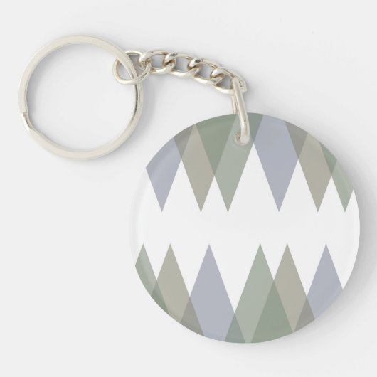Porte-clés Khaki triangles (Devant)