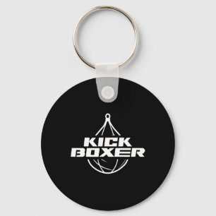 Porte-clés Kickboxer Boxe Pieds-Poings Arts Martiaux Kickboxi