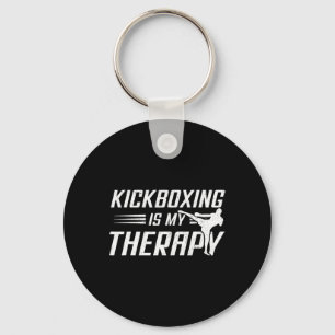 Porte-clés Kickboxing Est Mon Thérapie Kick Boxing Sports Ama