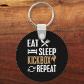 Porte-clés Kickboxing pour kickboxeur (Recto)