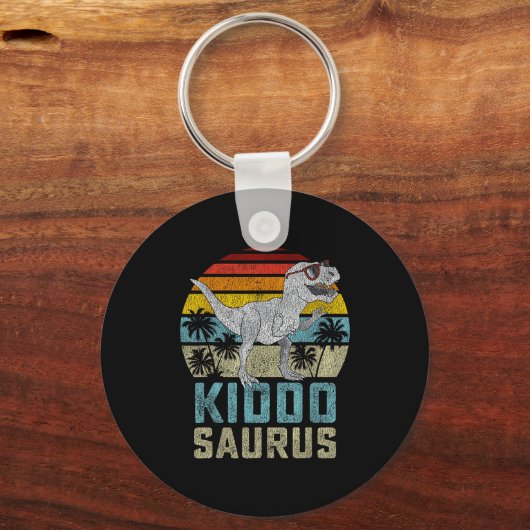 Porte-clés Kiddosaurus T Rex Dinosaur Kiddo Saurus Family Mat (Recto)