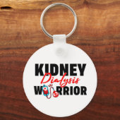 Porte-clés Kidney Dialysis Warrior Kidney Recipient (Recto)