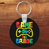Porte-clés Kids Ck To School Video Game On Gamer First Grade  (Recto)