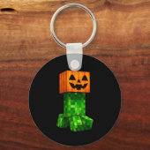 Porte-clés Kids Halloween Gamer Xel Jack O Lantern Pumpkin Bo (Recto)