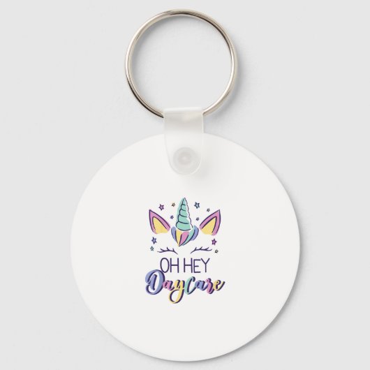 Porte-clés Kids Oh Hey Daycare Vibes First Day Of Daycare Gir (Recto)