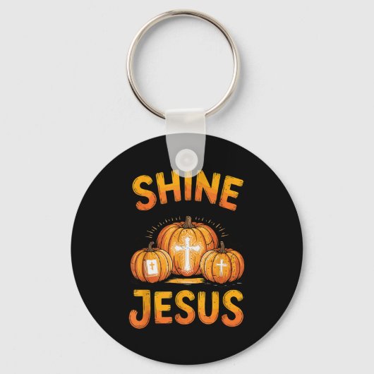 Porte-clés Kids Shine With The Light Of Jesus Funny Christian (Recto)
