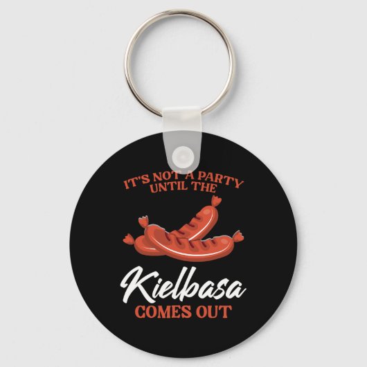 Porte-clés Kielbasa Pologne Viande Saucisson Nourriture Lover (Recto)