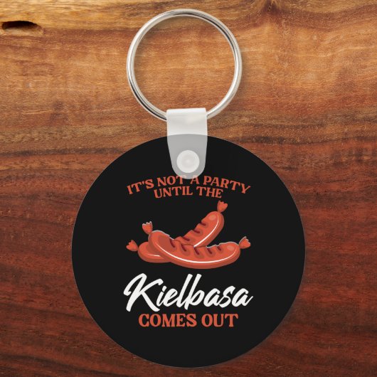 Porte-clés Kielbasa Pologne Viande Saucisson Nourriture Lover (Recto)