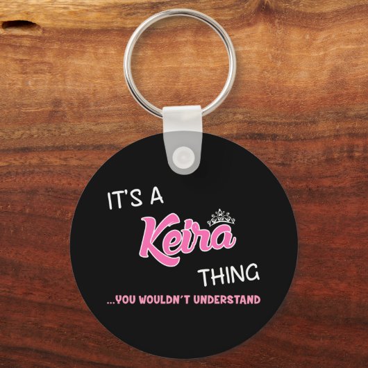 Porte-clés Kiera chose que tu ne comprendrais pas (Verso)