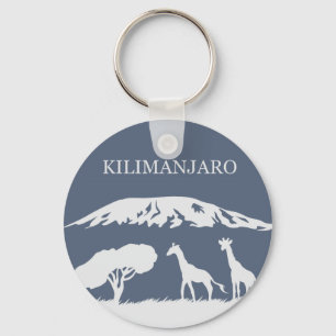 Porte-clés Kilimanjaro (bleu)