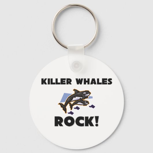 Porte-clés Killer Whales Rock (Recto)